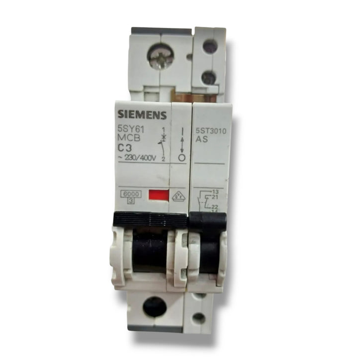 SIEMENS 5SY6103-7 MCB C3 CON 5ST3010 230/400V INTERRUPTOR AUTOMATICO