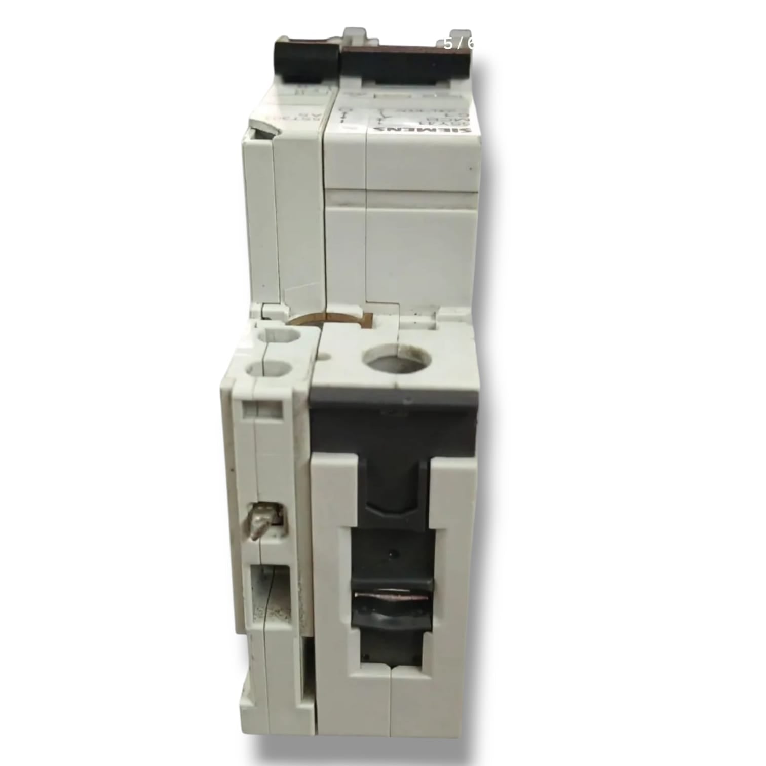 SIEMENS 5SY4101-7 MCB C1+ 5ST3010 230/400V INTERRUPTOR CON DETALLE