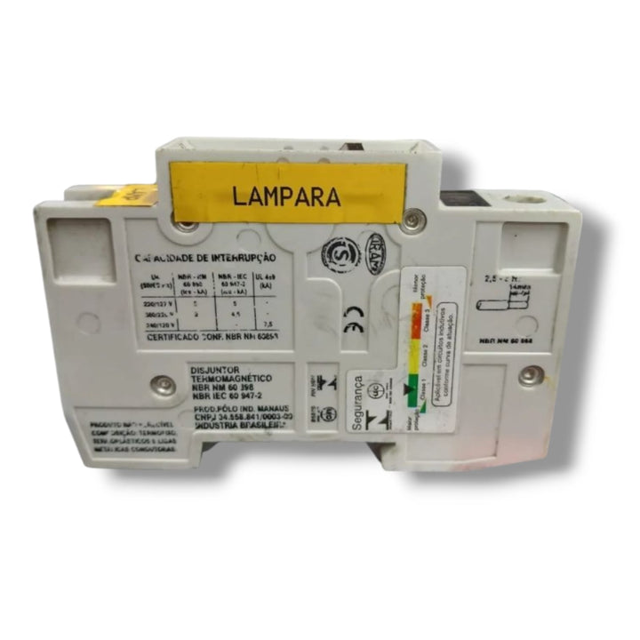SIEMENS 5SX11 C2 INTERRUPTOR AUTOMATICO 1 POLO