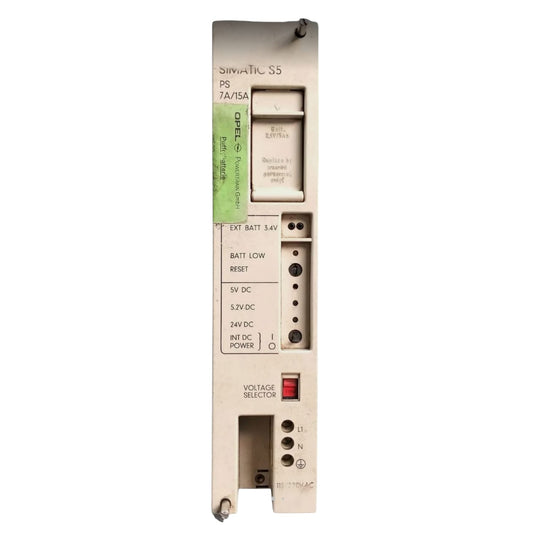 SIEMENS E220 G5/15 WRGD FUENTE DE ALIMENTACION MODULAR