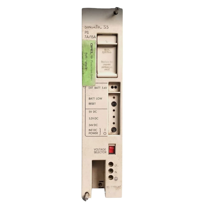 SIEMENS E220 G5/15 WRGD FUENTE DE ALIMENTACION MODULAR