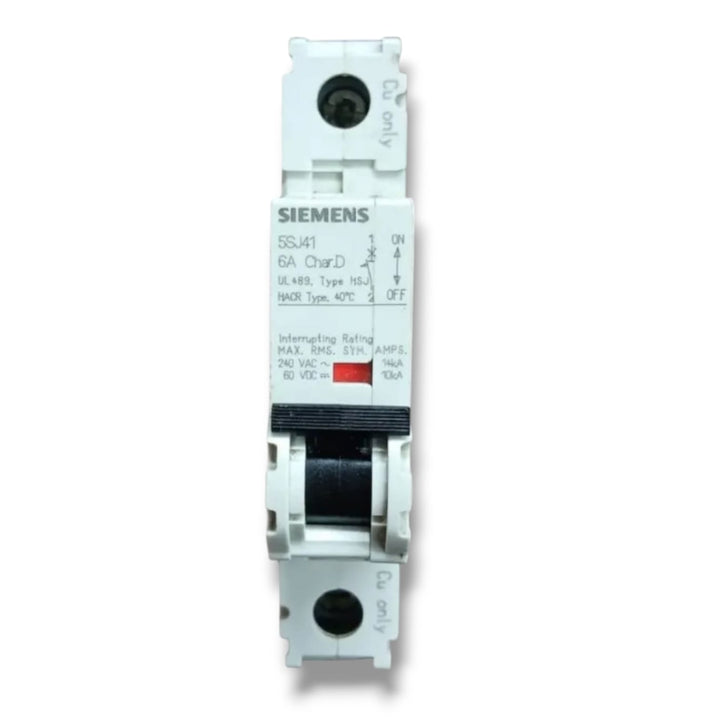 SIEMENS 5SJ4106‑8HG40 INTERRUOTOR AUTOMATICO