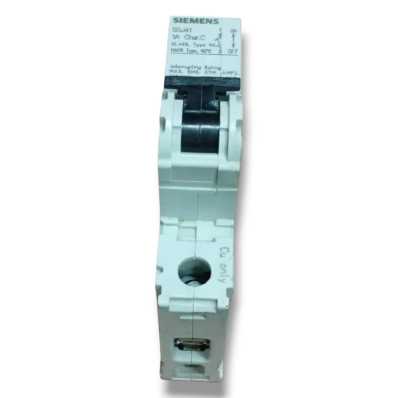 SIEMENS 5SJ4101‑7HG40 INTERRUPTOR AUTOMATICO MINIATURA