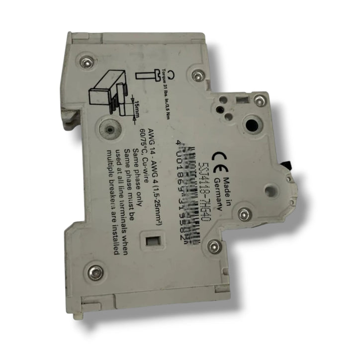 SIEMENS 5SJ4118-7HG40 INTERRUPTOR AUTOMATICO