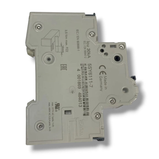 SIEMENS 5SY6111-7 MCB C5 INTERRUPTOR AUTOMATICO
