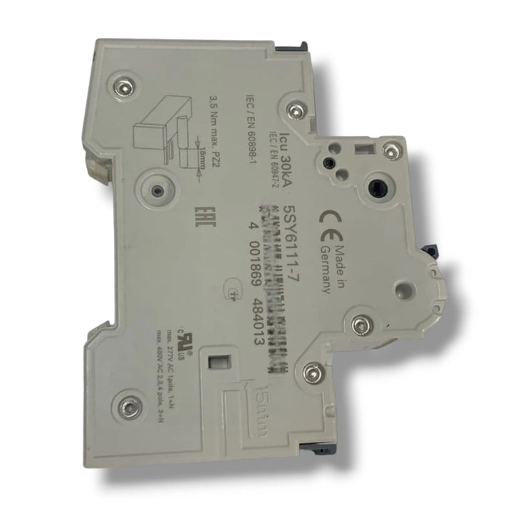 SIEMENS 5SY6111-7 MCB C5 INTERRUPTOR AUTOMATICO