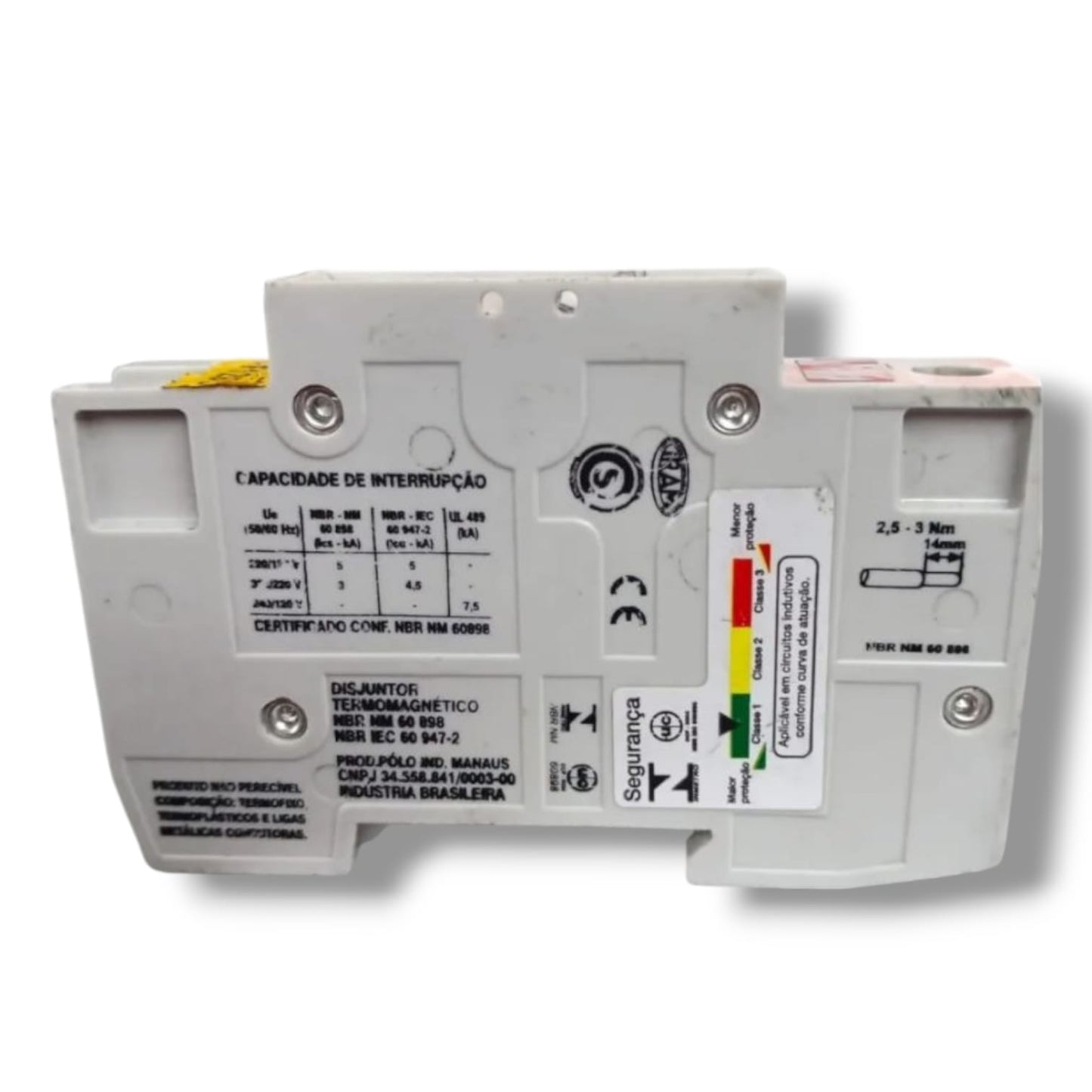 SIEMENS 5SX11 C6 DISYUNTOR O INTERRUPTOR TERMOMAGNETICO