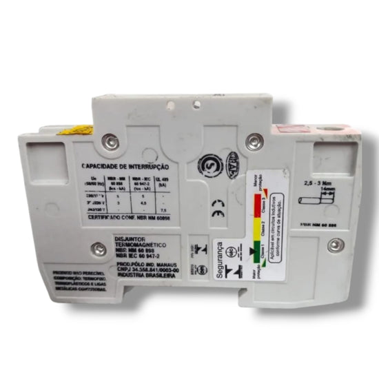 SIEMENS 5SX11 C6 DISYUNTOR O INTERRUPTOR TERMOMAGNETICO