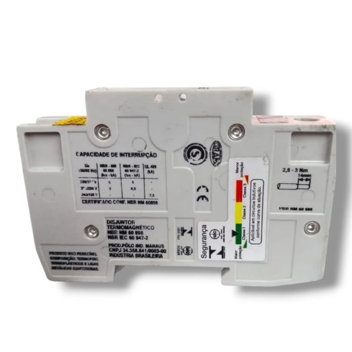SIEMENS 5SX11 C6 DISYUNTOR O INTERRUPTOR TERMOMAGNETICO