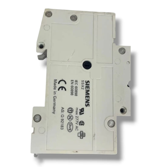 SIEMENES 5SX21 C20 INTERRUPTOR AUTOMATICO CON DETALLE