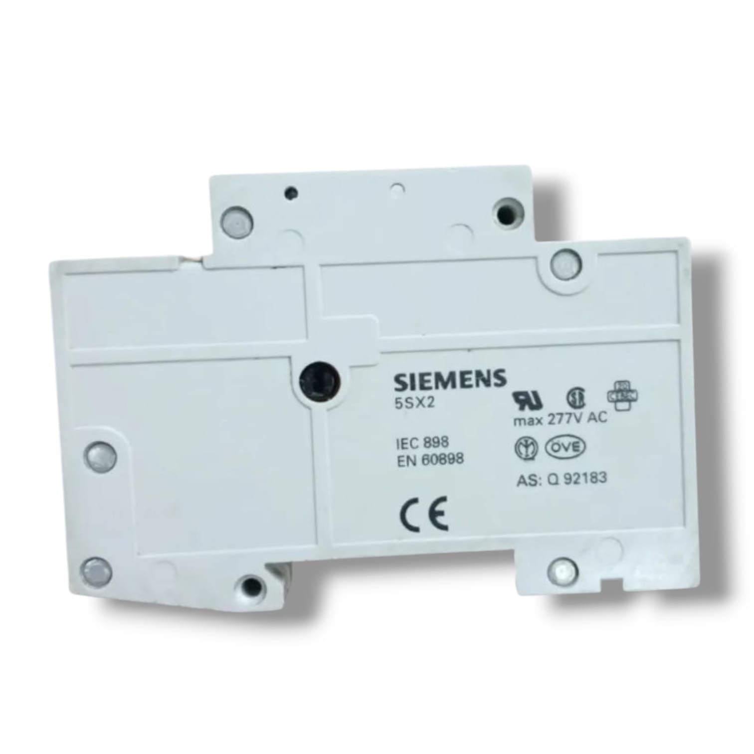SIEMENS 5SX21 C2 CON 5SX9100 INTERRUPTOR AUTOMATICO CON DETALLE