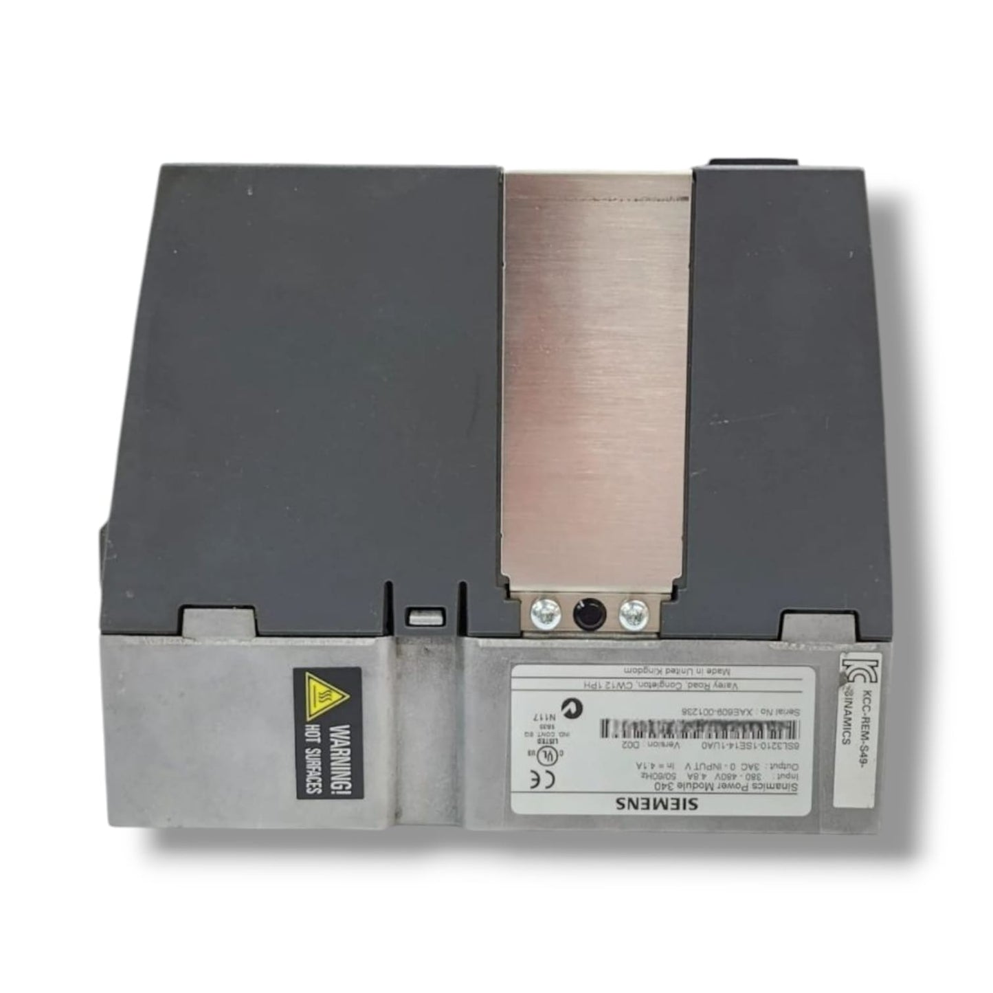 SIEMENS 6SL3210‑1SE14‑1UA0 MODULO DE POTENCIA