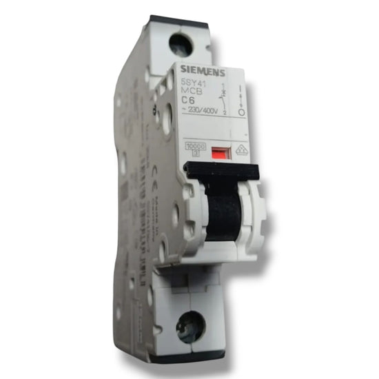 SIEMENS 5SY4106-7 MCB C6 INTERRUPTOR AUTOMATICO