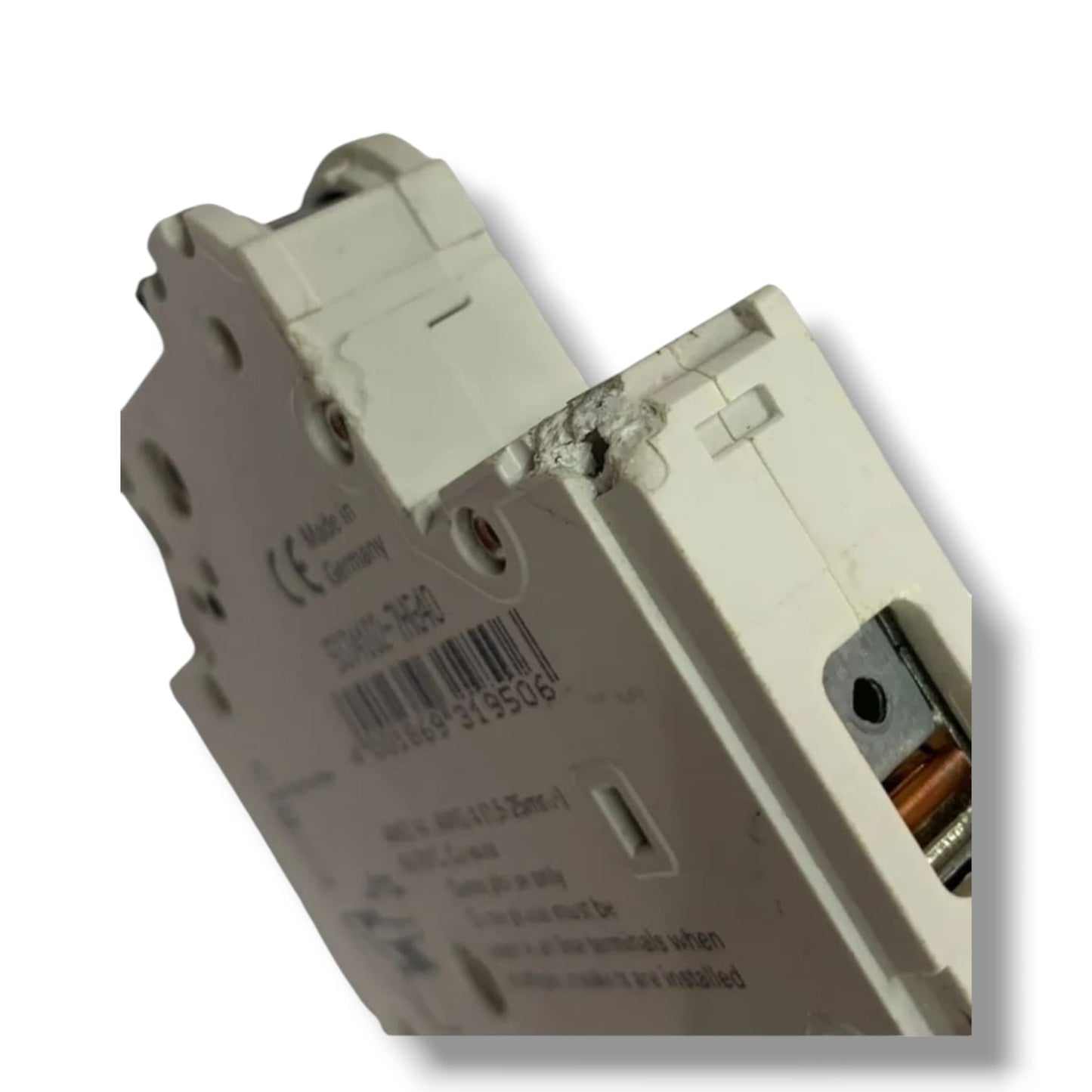 SIEMENS 5SJ4102‑7HG40 MINI INTERRUPTOR AUTOMATICO CON DETALLE