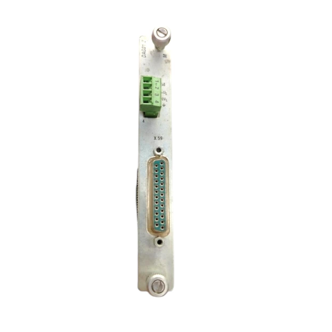 Rexroth Indramat 109-0942-4b85-02 Dag01.2 tarjeta de interfaz