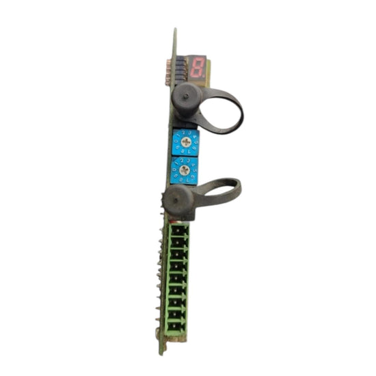 Rexroth Indramat 109-0785-4b14-06 Dss 1.3 tarjeta de interfaz Con Detalle