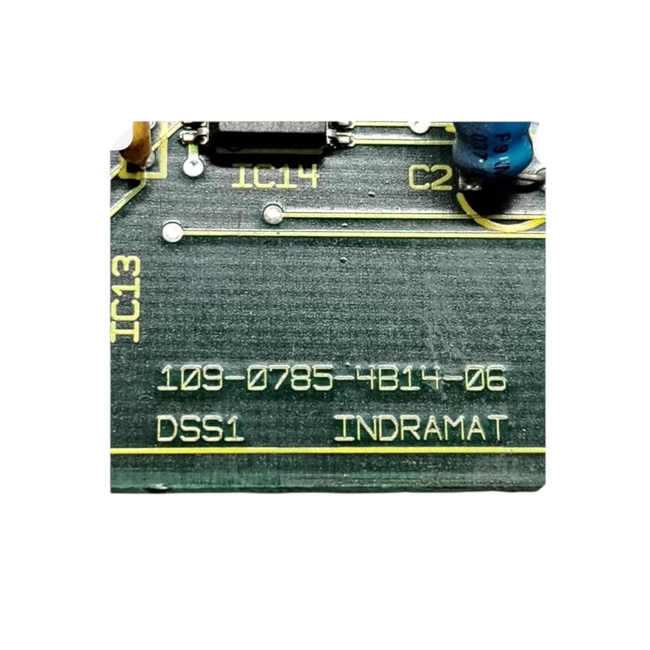 Rexroth Indramat 109-0785-4b14-06 Dss 1.3 tarjeta de interfaz Con Detalle