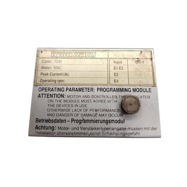 Rexroth Mod 1/0x077-002 módulo de parámetros
