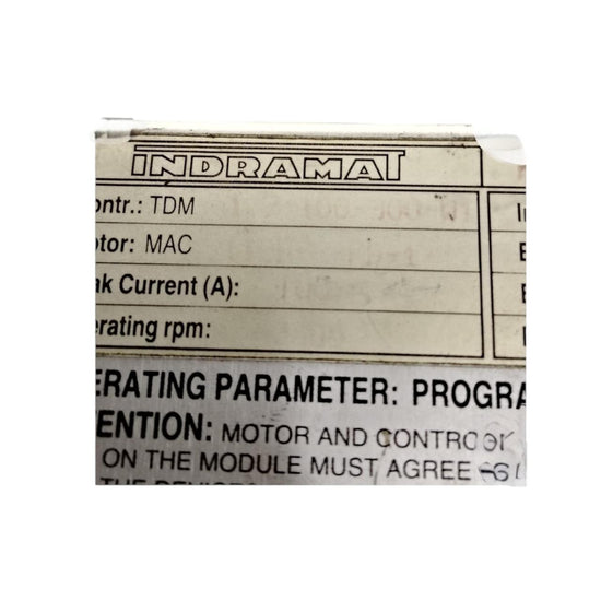 Rexroth Mod 1/0x077-002 módulo de parámetros