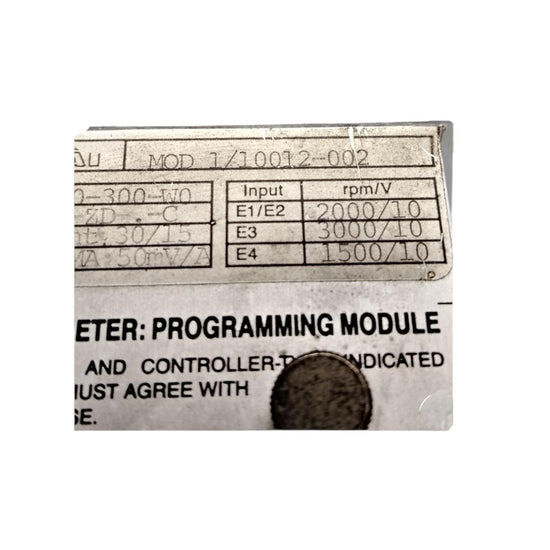 Rexroth Mod 1/10012-002 módulo de parámetros