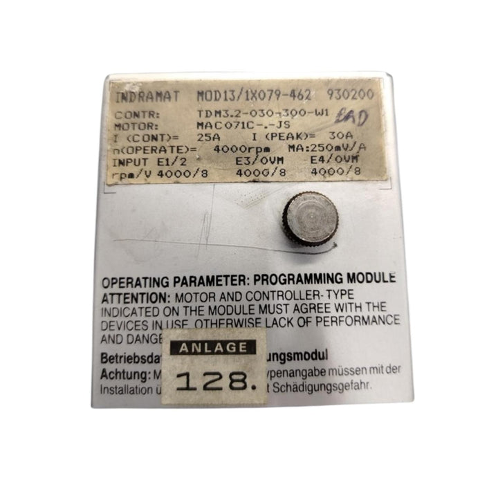 Rexroth Mod13/1x079-462 módulo de programación