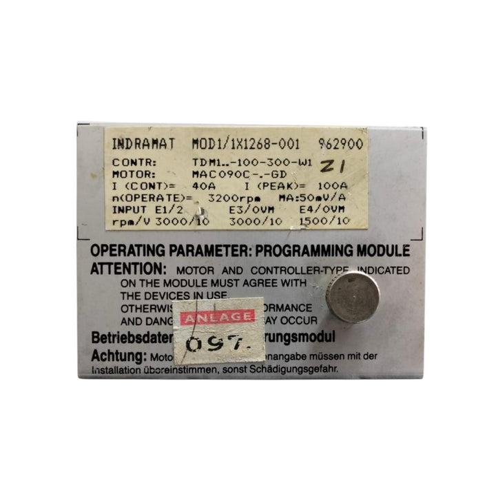 Rexroth Indramat Mod1/1x11268-001 tarjeta de comunicación
