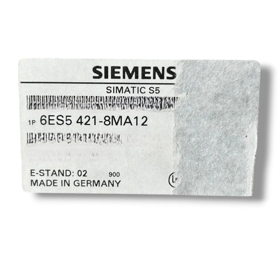 Siemens 6es5 421-8ma12 SIMATIC S5
