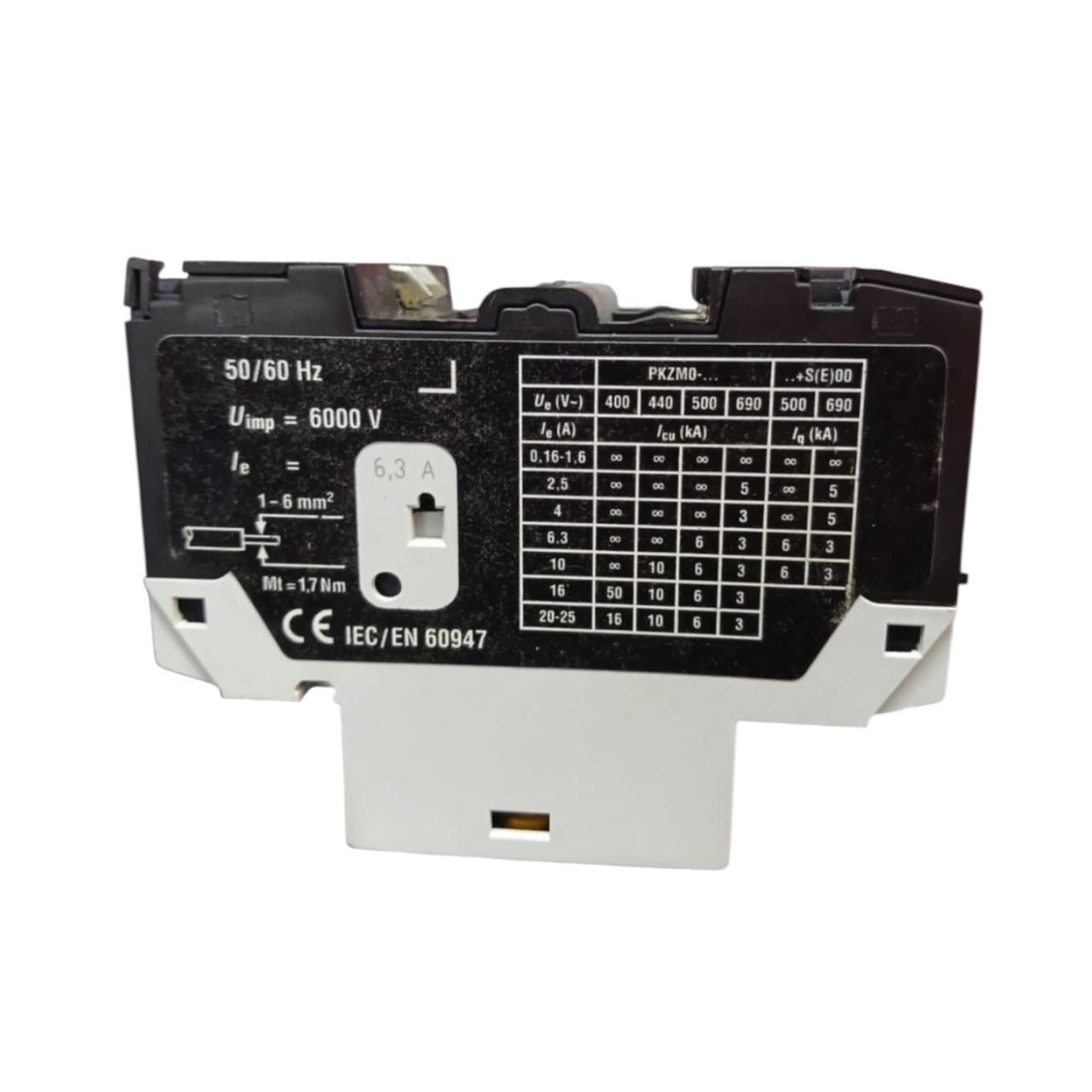 Moeller Pkzm0-6,3 interruptor automático