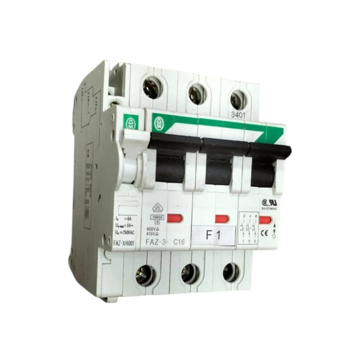 Moeller Faz-3 C16 + Faz-xhi001 Interruptor magnetotérmico