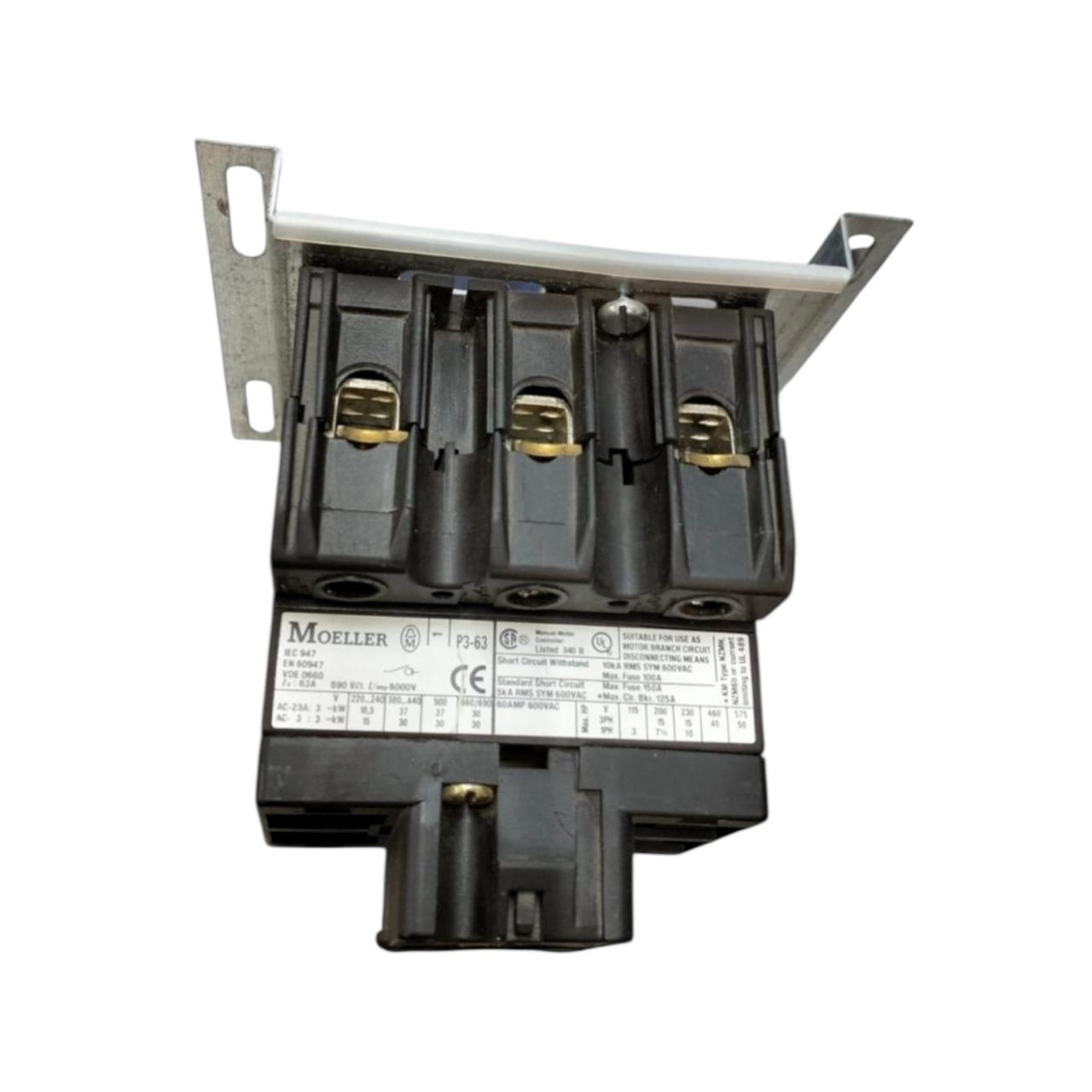 Moeller P3-63 Iec 947 interruptor seccionador