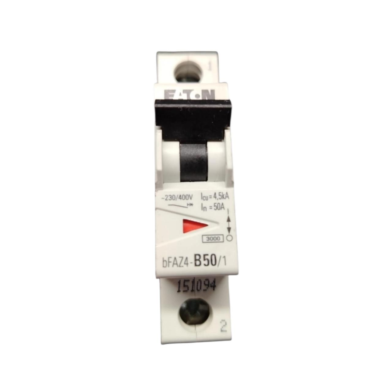 Eaton Moeller Bfaz4-b50/1 interruptor automático magnetotérmico