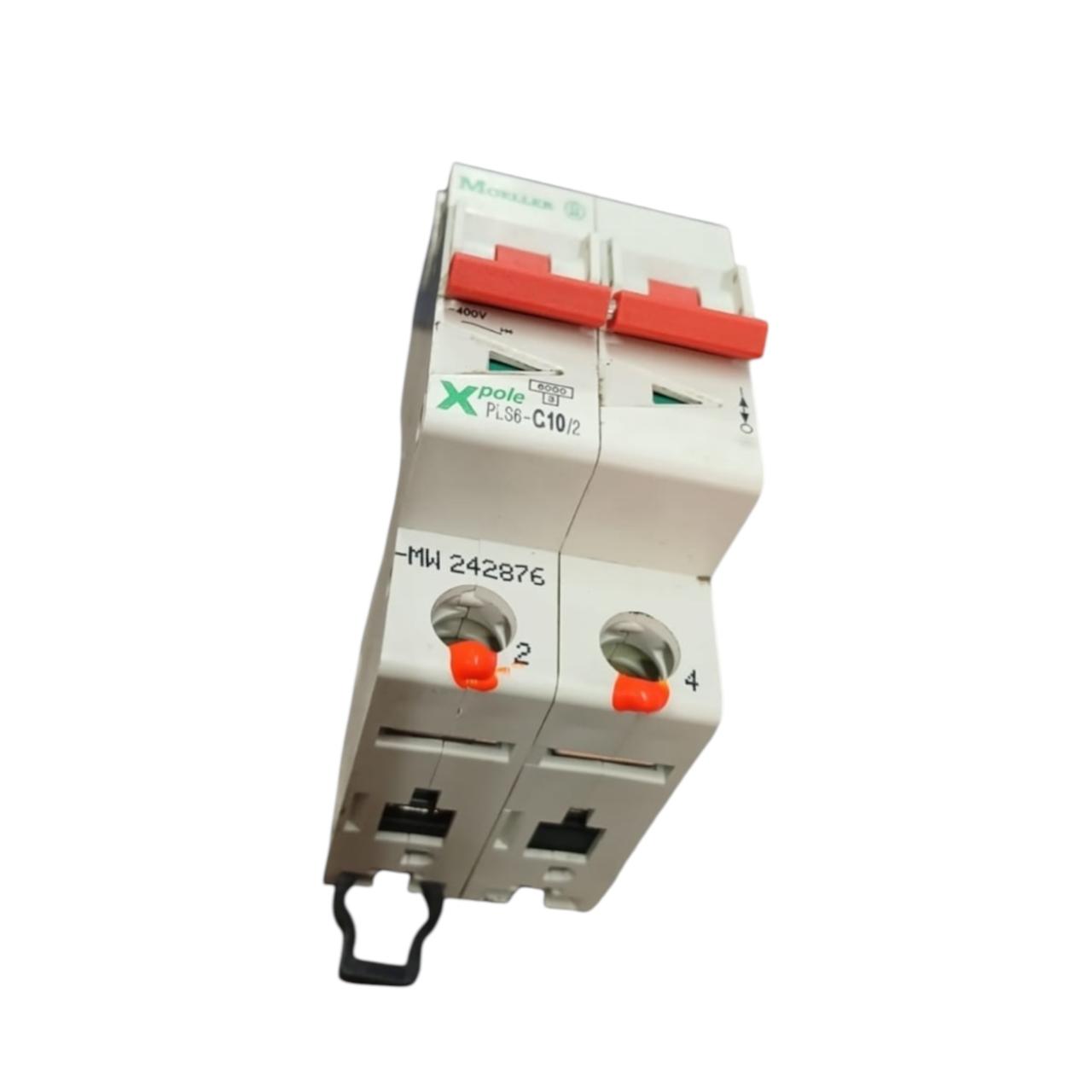 Moeller Pls6-c10/2-mw interruptor automático