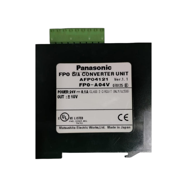 Panasonic Fp0-a04v módulo de salida analógica