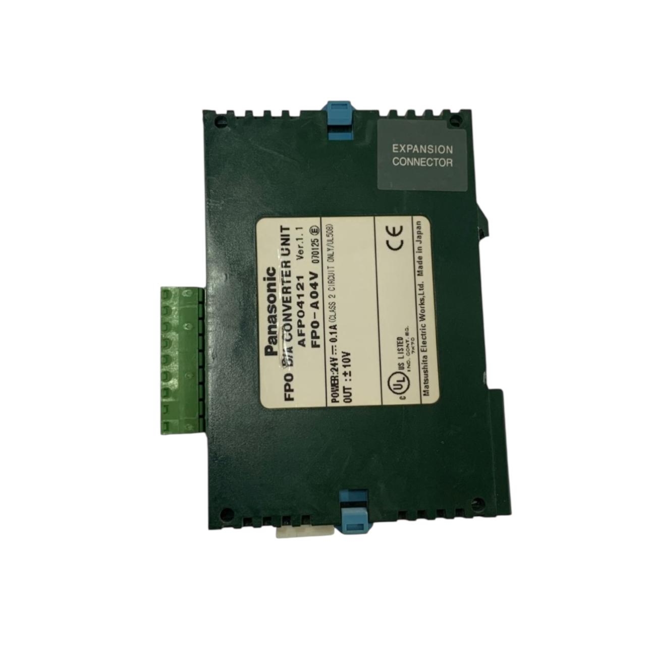 Panasonic Fp0-a04v módulo de salida analógica