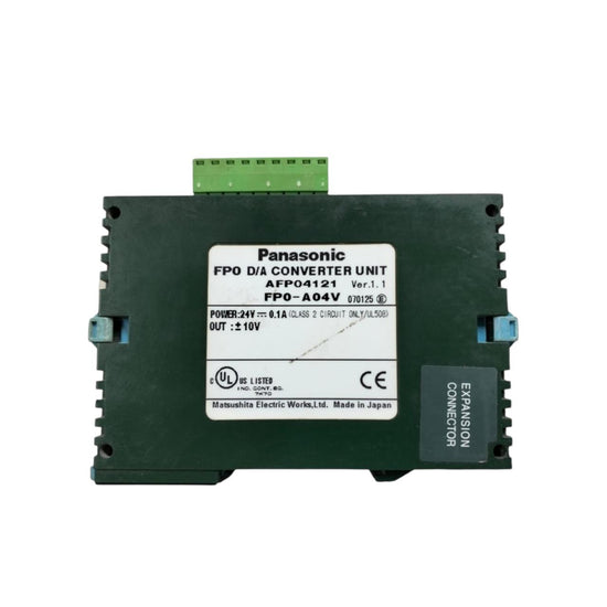 Panasonic Fp0-a04v módulo de salida analógica