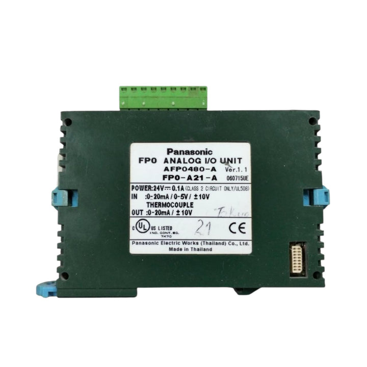 Panasonic Fp0-a21-a módulo de entrada/salida