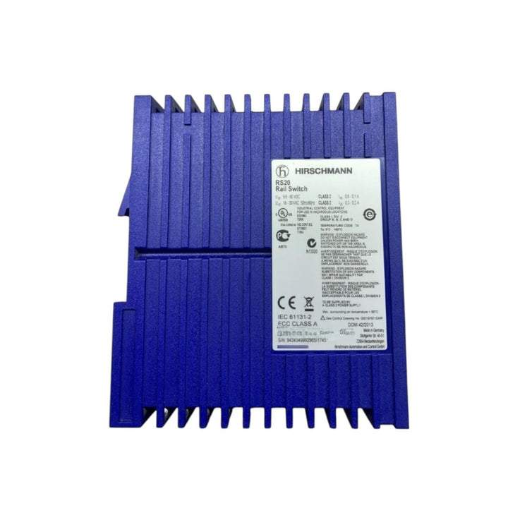 Hirschmann Rs20-0800t1t1sdauhh Sin Conector switch Ethernet industrial