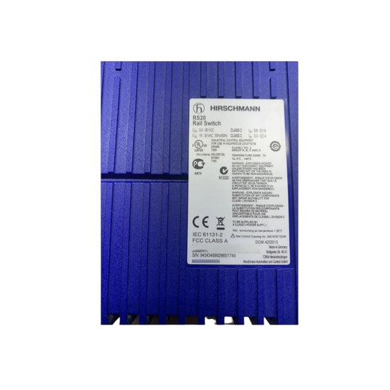 Hirschmann Rs20-0800t1t1sdauhh Sin Conector switch Ethernet industrial