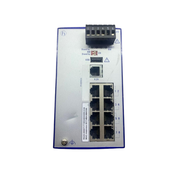 Hirschmann Rs20 Rs20-0800t1t1sdaehh09.0.04 switch Ethernet industrial