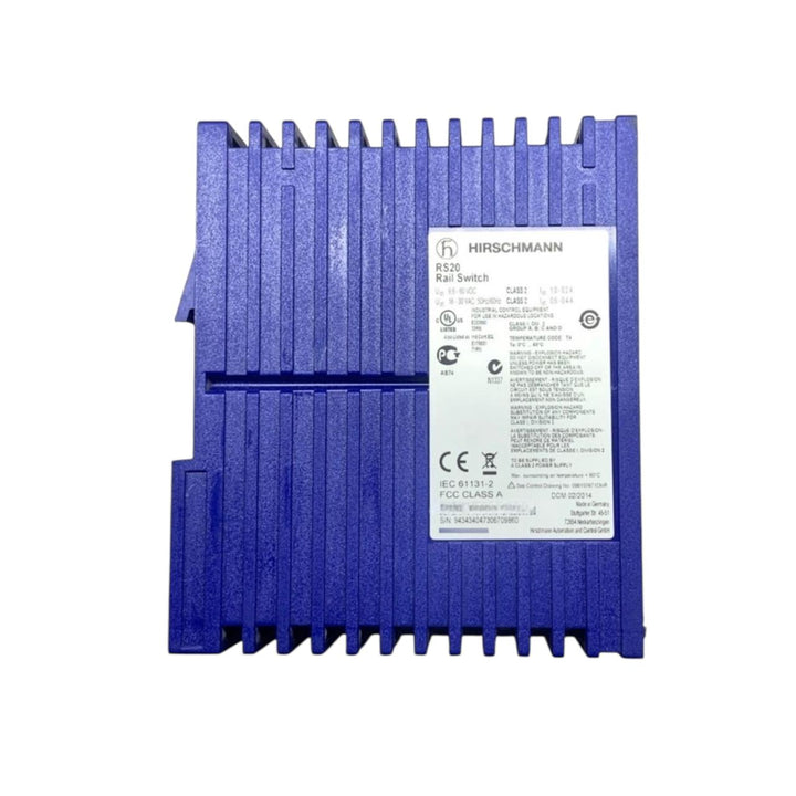 Hirschmann Rs20 Rs20-1600t1t1sdauhh Sin Conector switch Ethernet industrial