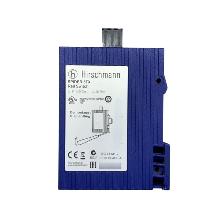 Hirschmann Spider 5tx Con Detalle switch Ethernet