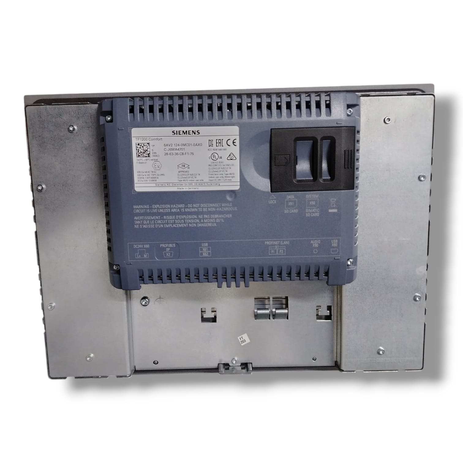 Siemens 6av2 124-0mc01-0ax0 SIMATIC HMI