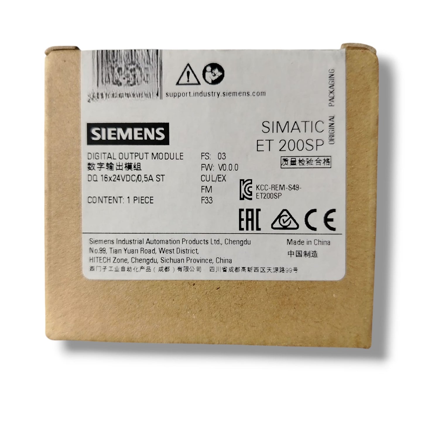 Siemens 6ES7 132-6BH01-0BA0 módulo de salida digital