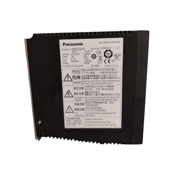 Panasonic Mbdjt2210 servo drive
