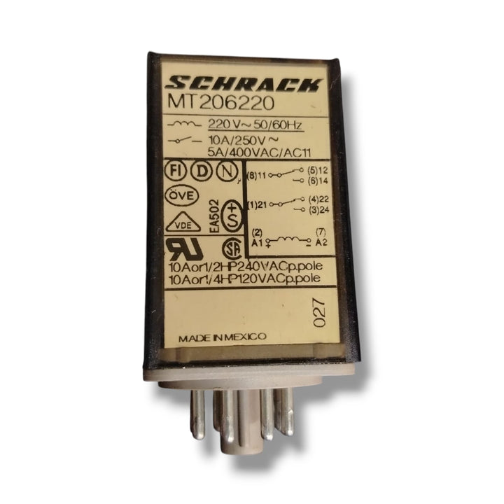 Schrack Mt206220 Relé Enchufable