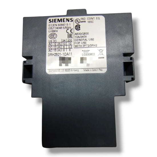 Siemens 3rh2921-1da11 *E03*