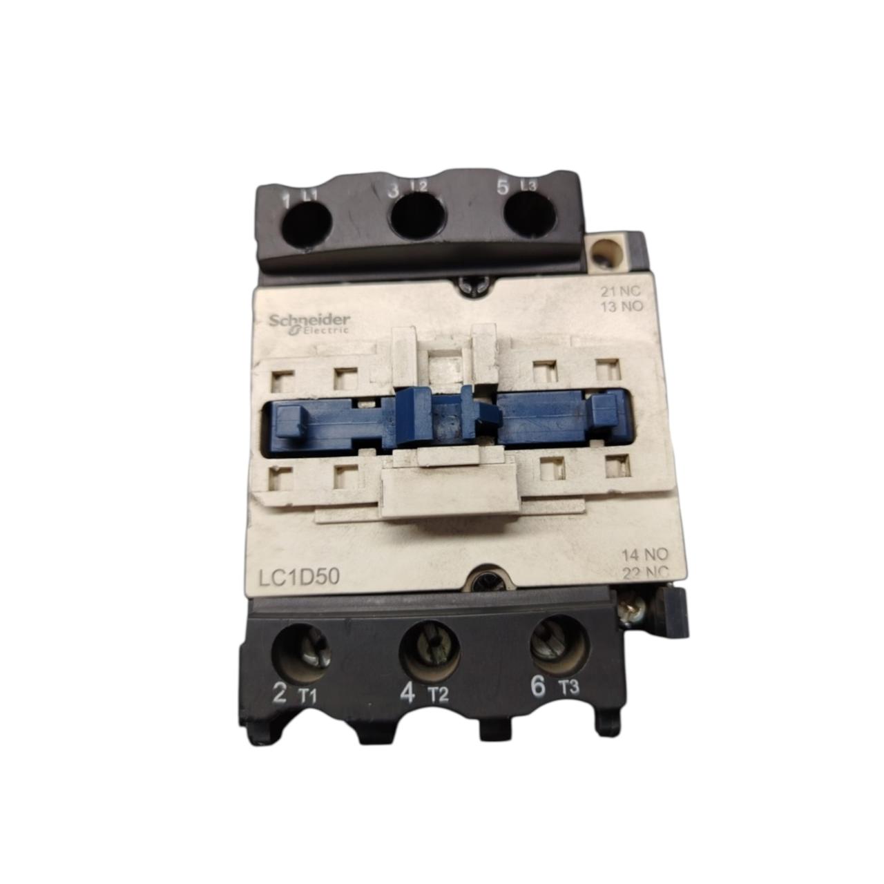 Schneider Electric Lc1d50 C contactor trifásico
