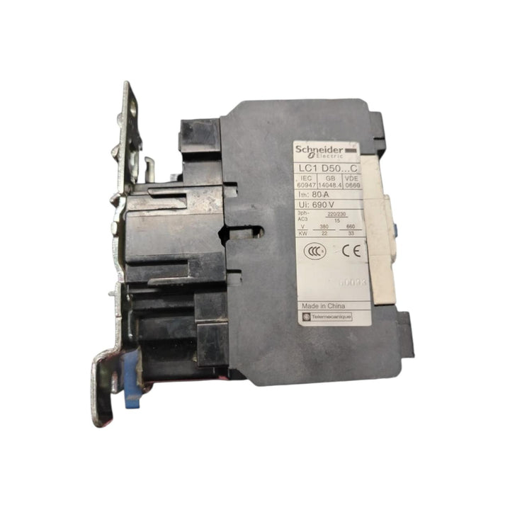 Schneider Electric Lc1d50 C contactor trifásico