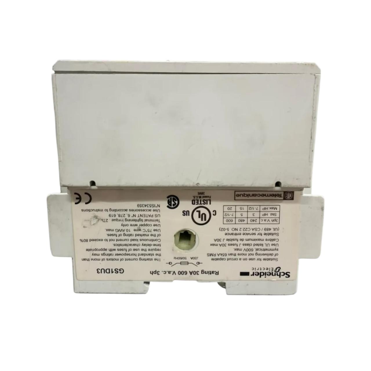 Schneider Electric Gs1du3 interruptor seccionador fusible