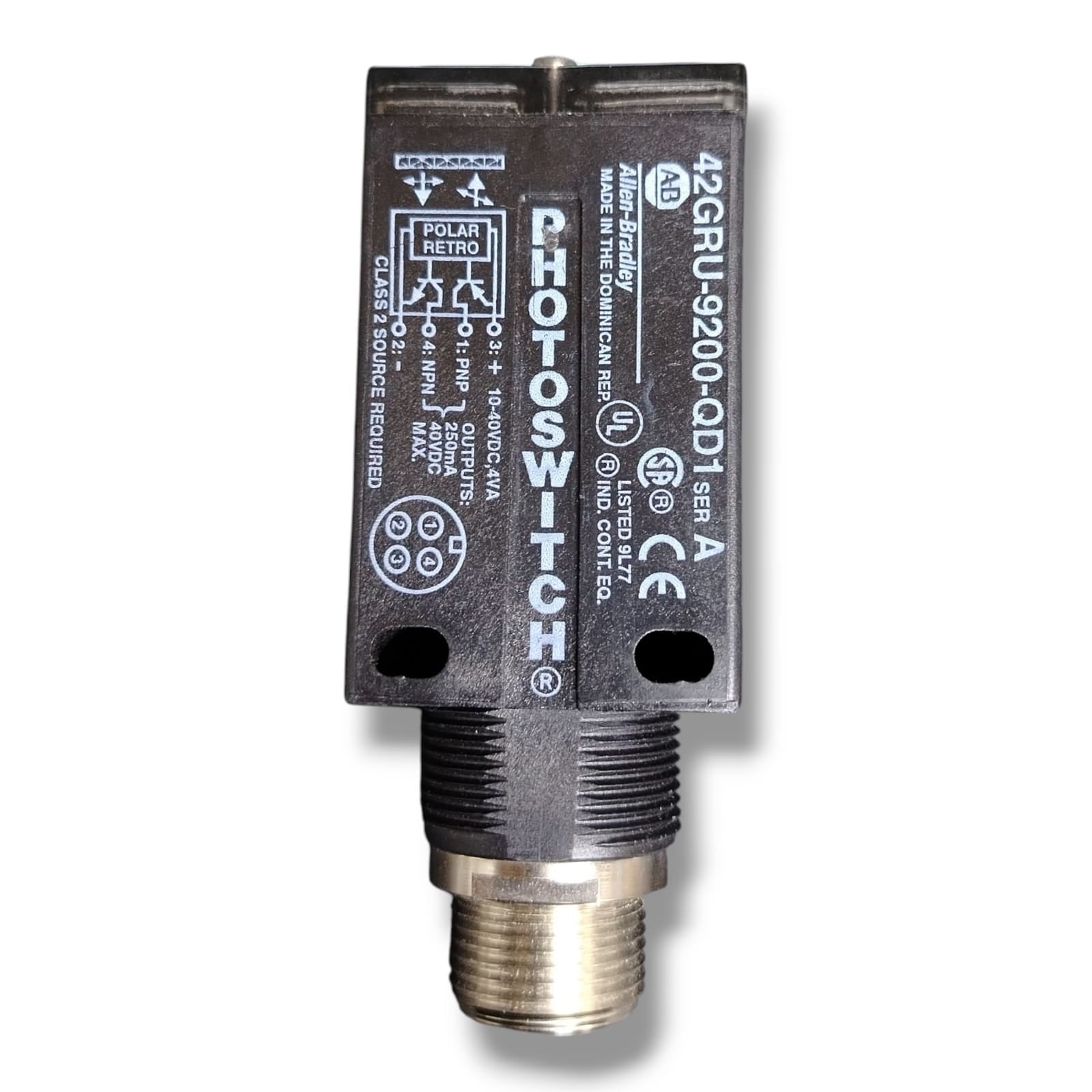 ALLEN BRADLEY 42GRU-9200-QD1 SER A SENSOR